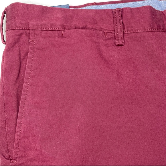 NEW Polo Ralph Lauren Burgundy Chino Pants Size 40x30 - Picture 3 of 11